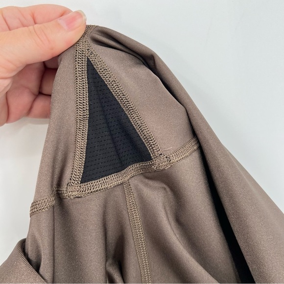 Athleta Elation Shine Tight in Coffee House Shimmer Brown Size LT Large Tall - Picture 11 of 13
